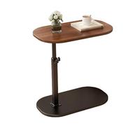 KhUkhu Mesa Auxiliar Moderna con Altura Ajustable En C Y Giro De 360° para Sofá Cama, Bañera Y Mesa Auxiliar Debajo del Sofá.,A
