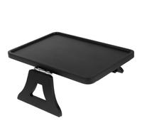 KhUkhu Mesa Auxiliar Plegable De Madera para Sofá, Bandeja con Reposabrazos Portátil, Soporte para Bebidas, Teléfono, Aperitivos Y Control Remoto.