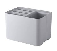 KhUkhu Paragüero para Pasillo Interior, Soporte para Paraguas con Caja de Almacenamiento de Agua extraíble, Antideslizante, Estable y no se Cae fácilmente,Gris