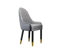 KHUKHU Sillas De Comedor De Cocina Modernas, Sillas Laterales De Comedor Tapizadas De Cuero PU para Cocina, Comedor, Dormitorio, Sala De Estar,D