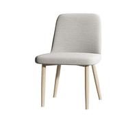 KhUkhu Sillas De Comedor Sillas De Salón Sillas Laterales Tapizadas En Tela con Patas De Metal Estilo Madera Sillas De Comedor De Cocina,Walnut Grain,D
