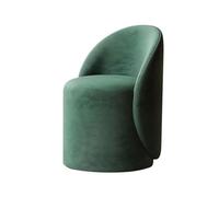 KhUkhu Taburete De Tocador Giratorio De 360°, Sillón Acolchado para Maquillaje, Otomana con Respaldo para Dormitorio, Sala De Maquillaje O Sala De Estar - Taburete De Tocador,D
