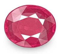 Khushbu Gems 10.00 Ratti Natural AA++ Calidad Birmania Rubí Manik Piedra de propósito astrológico Original sin calefacción sin tratar Earth Mind Certified Natural Loose Gemstone, piedras preciosas