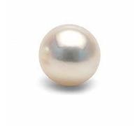 Khushbu Gems 6.00 Ratti Pearl Natural Certified Moti con Certificado de Laboratorio, Piedra Natural Australiana Perla (Moti), Perla, Piedra natural de perlas australianas (Moti), Perla, Piedra natural