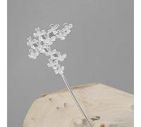 KhuWan Broche de Plata de Ley 925 para Mujer, Elegante, Nueva, Vintage, joyería Fina, Flor de Osmanthus, broches de Lujo concisos