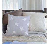 KHWEJ Fundas Cojines 50x50 cm,Patrones vectoriales sin Costuras de Estrellas Dibujadas a Mano Irregulares. Impresió,Fundas de Almohada con Estampado Fundas Cojines Sofa para sofá, Dormitorio, Oficina