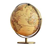 KHYTEBV Globes World Sphere Map Decorativo Escritorio Retro Globo Giratorio Globo Geografía, 12", Modelo 14.56 Pulgadas