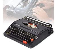 KHYTEBV Máquina de Escribir Manual Antigua, máquina de Escribir a máquina, Botones Flexibles portátiles, Escritura Clara a Mano, para Cartas, Escritura Creativa, Manualidades,