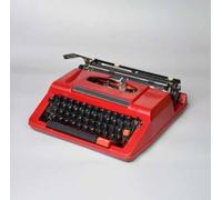 KHYTEBV Máquina de Escribir Vintage, máquina de Escribir Manual Retro para Escribir novelas de la Jungla, opción de Color de Teclado Blanco y Negro.