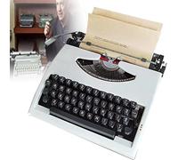 KHYTEBV Máquina de Escribir Vintage para un Flujo nostálgico, máquina de Escribir Manual, Modelo portátil para Lugares de Escritura remotos, máquina de Escribir clásica Elegante y Duradera
