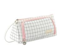 KHYYQUA Estuche para lápices de Gran Capacidad, Bolsa de lápices Lona Premium Organizador de papelería, portátil Bolsa de lápices de Mano, para niñas niños Adolescentes Estudiantes Adultos