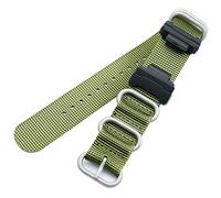 KHZBS - Correa de nailon de conversión RAF + adaptadores de repuesto para Casio g-Shock GA100 GA110 G8900 GW6900 GW5600