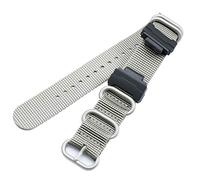 KHZBS Correa de nailon RAF + adaptadores de repuesto para Casio g-Shock GA100 GA110 G8900 GW6900 GW5600, 22mm