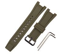 KHZBS - Correa de repuesto de resina para Casio GST-B100 GST-210 GST-S300 GST-S110 GST-S100