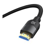 KHZen 2.1 Cable Video Puerto HDTV 8K/60Hz 4K120Hz 48Gbps TranMission Fast Experiencia Juego para HDTV Portátiles