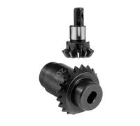 KHZen Engranaje Acero Muelas Puente Servicio Pesado Juego para Modelos Escalada Platos Cortos 20T/24T