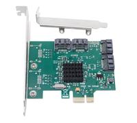 KHZen Hot Swappable 4port 7pin A Adaptador PCIe para Actualizaciones Sistemas Eficientes Interfaces Conexión Estable Almacenamiento Datos