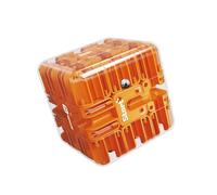 KHZen Interactivo 3x3 Maze Fun Cube Toy para Niños Y para Estimular Inteligencia Y Coordinación Los Ojos En Mano