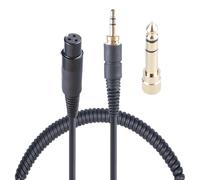 KHZen Long Dura Cable Enrollado para Los Entusiastas Música con Cable Auriculares Compatibilidad Versátiles para Q701/K712/K702/K240