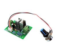 KHZen Regulador Velocidad del Motor DC12-24V Sola Dirección Infinitamente Ajustable para Proyectos Computadora