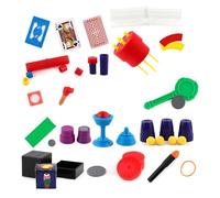 KHZen Set Mágico para Niños 6 Años Y Más Ilusiones Fáciles Aprender Trucos con Varita Y Guía Video Regalo para Vacaciones