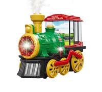 KHZen Toy Aventura para Niños Toy Train Interactivo Tray Light Up Juguete para Niños 3+ Juego Tren Navideño para Niños Pequeños