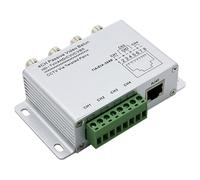 KHZen Video Pasivo 4ch Balun para Cámaras CVI Pares Twist CCTV UTP Balun Bnc A UTP RJ45 Transceptor 4ch