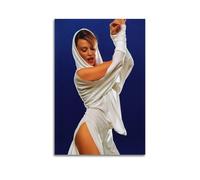 KHZTTREXT Kylie Minogue - Póster decorativo de lienzo para pared y decoración moderna de dormitorio familiar, 50 x 75 cm