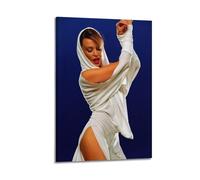 KHZTTREXT Kylie Minogue - Póster decorativo de lienzo para pared y decoración moderna de dormitorio familiar, 50 x 75 cm