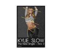 KHZTTREXT Kylie Minogue - Póster decorativo de lienzo para pared y decoración moderna de dormitorio familiar, 50 x 75 cm