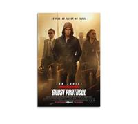 KHZTTREXT Mission Impossible - Póster decorativo de protocolo fantasma para pared y decoración moderna de dormitorio familiar, 50 x 75 cm