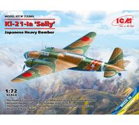 Ki-21-Ia 'Sally', Bombardero Pesado Japonés 1:72 Kit De Modelo De Plástico ICM