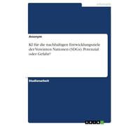 KI für die nachhaltigen Entwicklungsziele der Vereinten Nationen (SDGs). Potenzial oder Gefahr?