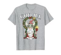 Ki God Jul Suecia Gnomo Sueco Feliz Navidad Escandinavo Camiseta