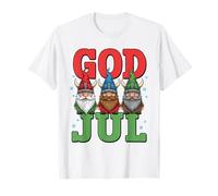 Ki God Jul Suecia Gnomo Sueco Feliz Navidad Escandinavo Camiseta