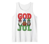 Ki God Jul Suecia Gnomo Sueco Feliz Navidad Escandinavo Camiseta sin Mangas