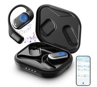 KI Übersetzungs Ninonly Auriculares Traductor en Tiempo Real 150 Idiomas Ninonly 3 en 1 Ai Auriculares Traductor Instantaneo de voz con Bluetooth 5.3,7 Modos, 66H Batería, para Viajes