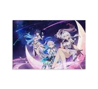 Kiana, Bronya y Mei, Reglas, Honkai Impact 3rd Póster Pintura Decorativa Lienzo Arte de Pared Salón Póster Dormitorio Pintura, Arte de Pared Impresión de Imagen Moderna Decoración de Habitación