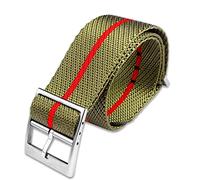 Kiaoeiuyti Banda de vigilancia de nylon militar para Tudor Watch Strap 22 mm French Trops OTAN Zulu Pulsera de paracaídas (Color: A27 Silver Cuase, Tamaño: 20 mm) Interesting life