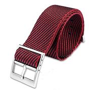 Kiaoeiuyti Banda de vigilancia de nylon militar para Tudor Watch Strap 22 mm French Trops OTAN Zulu Pulsera de paracaídas (Color: A27 Silver Cuase, Tamaño: 20 mm) Interesting life