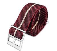 Kiaoeiuyti Banda de vigilancia de nylon militar para Tudor Watch Strap 22 mm French Trops OTAN Zulu Pulsera de paracaídas (Color: A27 Silver Cuase, Tamaño: 20 mm) Interesting life