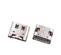 KIAOPU 50 unids/Lote Tipo C Conector de Puerto USB Interfaz de Orificio de alimentación, for Controlador (versión B)