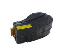 KIAOPU Cinta de Cartucho de Etiquetas Compatible con Las impresoras de Etiquetas BMP21-LAB y BMP21-PLUS, 19,1 mm, Blanca, Naranja y roja for Brady M21-750-595 (Negra sobre roja).(Black on Red)