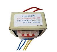 KIAOPU Transformador EI 10W, Transformador EI de 220V a 10.5V, 0.75A, 8V, 50mA, 10VA, EI48*25, Bomba de Calor for Calentador de Agua con energía de Aire, Placa Principal de alimentación