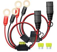 KIAPIEBIO GC008 X-Connect - Paquete de 6 cables de accesorios de cargador de batería NOCO, terminal de ojal XL M10 (3/8 pulgadas), conector de batería NOCO, cable de carga de goteo de baterías