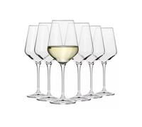 KIAPPO Juego de 6 vasos modernos para vino, copas de champán, copas de vino blanco, copas de vino de Spiegelau, juego de copas de vino, 39 ml
