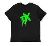 kiapu Men's DX Wrestling Generation X Wrestler Cotton T Shirt Black L