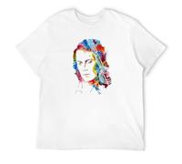 kiapu Paco De and Lucia (8) Geek Mens Basic Short Sleeve T-Shirt R228 Tops Tees White XXL