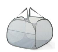 KIAYOO Cesto Ropa Plegable,Cesta Ropa Sucia,Cesta Ropa Limpia para para el Baño,Dormitorio,Lavandería,Hotel y Viajes,Gris