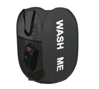 KIAYOO Cesto Ropa Plegable,Cesta Ropa Sucia,Cesta Ropa Limpia para para el Baño,Dormitorio,Lavandería,Hotel y Viajes,Negro